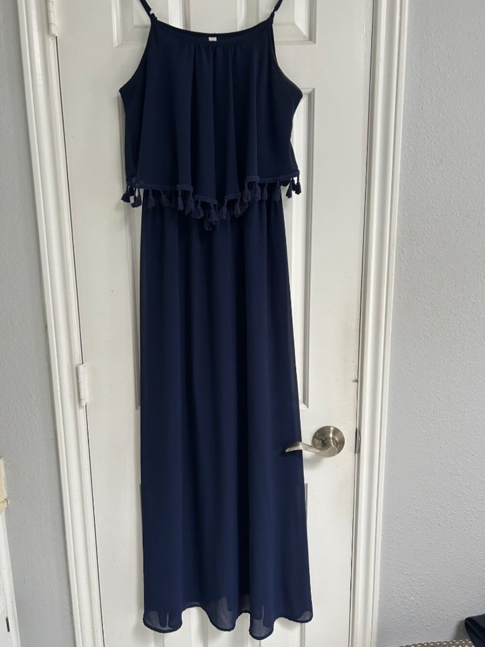 Maxi Navy Blue Dress